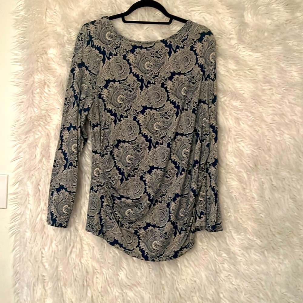Talbots Dress Short with ruching on the bottom on front